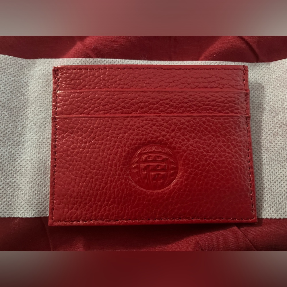 Visionary cardholder wallet ( Red Leather ) OS - Picture 2 of 6